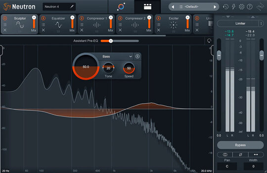 Studio software plug-in effect iZotope Neutron 4: CRG from any paid iZotope product (Digitaal product) - 4