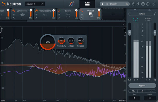 Studio software plug-in effect iZotope Neutron 4: CRG from any paid iZotope product (Digitaal product) - 6