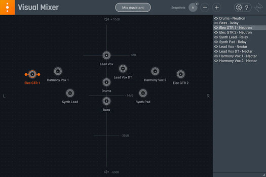 Plug-Ins för effekter iZotope Neutron 4: CRG from any paid iZotope product (Digital produkt) - 9