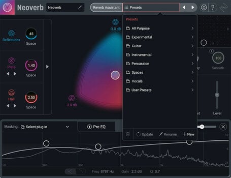 Studio software plug-in effect iZotope Neoverb: crossgrade from any iZotope product (Digitaal product) - 3