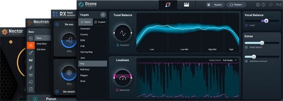 Studio software plug-in effect iZotope Elements Suite (v8): CRG from any paid iZo product (Digitaal product) - 2