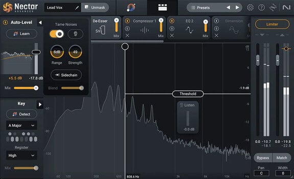 Studio software plug-in effect iZotope Nectar 4 Advanced: CRG from any paid iZo product (Digitaal product) - 2