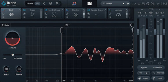 Programski FX procesor z vtičnikom iZotope Ozone 11 ADV: CRG from MPS 4-5 or Ozone ADV 9-10 (Digitalni izdelek) - 2