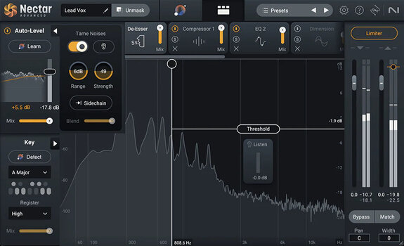 Студио софтуер Plug-In ефект iZotope Nectar 4 Advanced EDU (Дигитален продукт) - 2