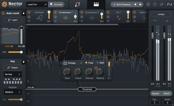 Logiciel de studio Plugins d'effets iZotope Nectar 4 Advanced EDU (Produit numérique) - 4