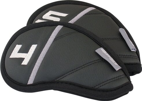 Headcovery Masters Golf Headkase II Iron Covers 4-SW Black - 2
