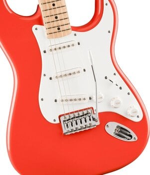 Electric guitar Fender Squier FSR Limited Edition Sonic Stratocaster Fiesta Red Electric guitar - 4