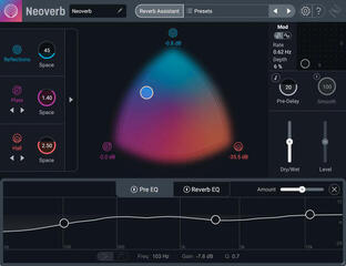 Virtuális effekt iZotope Neoverb (Digitális termék) - 2