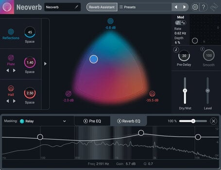 Tonstudio-Software Plug-In Effekt iZotope Neoverb (Digitales Produkt) - 4