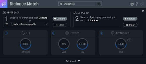 Software de studio Plug-In Efect iZotope Dialogue Match: XG Surr R (Produs digital) - 5