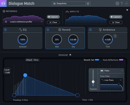 Studio software plug-in effect iZotope Dialogue Match: XG ANY (Digitaal product) - 4