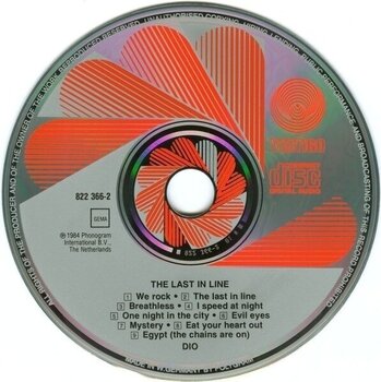 Zenei CD Dio - The Last In Line (CD) - 2