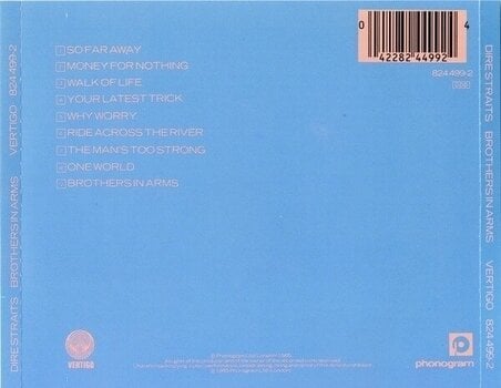 CD диск Dire Straits - Brothers In Arms (CD) - 3