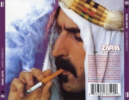 CD диск Frank Zappa - Sheik Yerbouti (Reissue) (Remastered) (CD) - 3