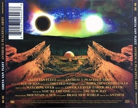 Musik-CD Greta Van Fleet - Anthem Of The Peaceful Army (CD) - 3