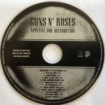 Hudební CD Guns N' Roses - Appetite For Destruction (Reissue) (Remastered) (CD) - 2