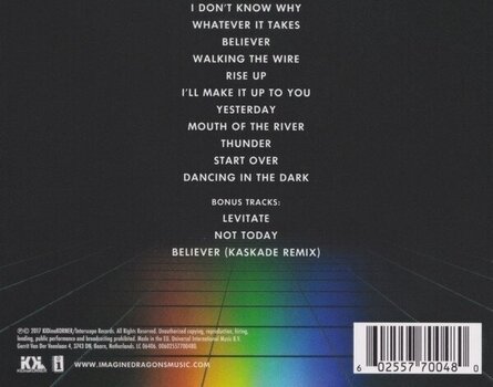 Musiikki-CD Imagine Dragons - Evolve (Deluxe Edition) (CD) - 3