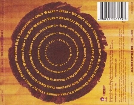Muzyczne CD Kanye West - College Drop Out (Remastered) (CD) - 3
