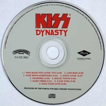CD musique Kiss - Dynasty (Remastered) (Reissue) (CD) - 2