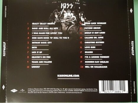 Muziek CD Kiss - Kissworld - The Best Of Kiss (Reissue) (CD) - 3
