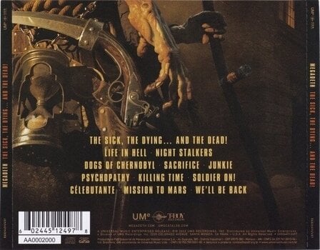 CD de música Megadeth - The Sick, The Dying... And The Dead! (Repress) (CD) - 3