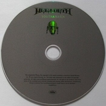 Hudební CD Megadeth - Youthanasia (Reissue) (Remastered) (CD) - 2