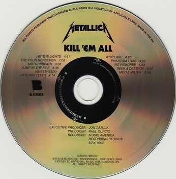 Musik-cd Metallica - Kill 'Em All (Reissue) (CD) - 2