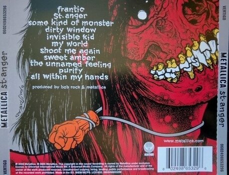 Glasbene CD Metallica - St. Anger (Repress) (CD) - 3