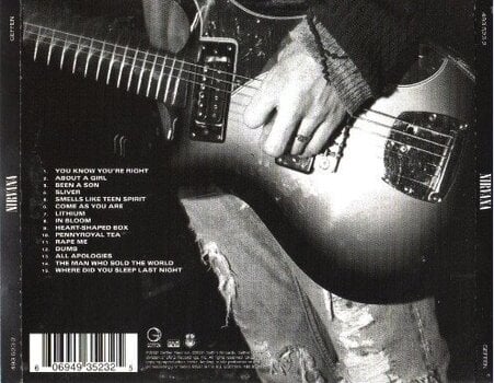 CD de música Nirvana - Nirvana (Remastered) (Repress) (CD) CD de música - 3