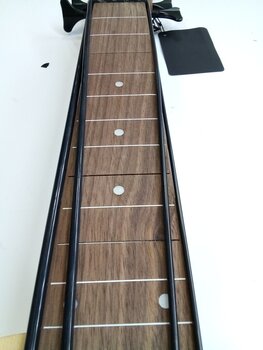 Basové ukulele LAG TKB-150CE Tiki Uku Basové ukulele Natural (Poškodené) - 2