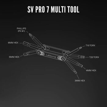Multifunkcijsko orodje Lezyne SV Pro 7 Multifunkcijsko orodje - 3