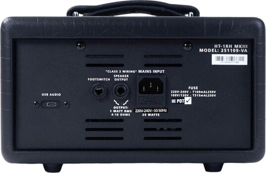 Amplificador a válvulas Blackstar HT-1RH-MKIII - 4