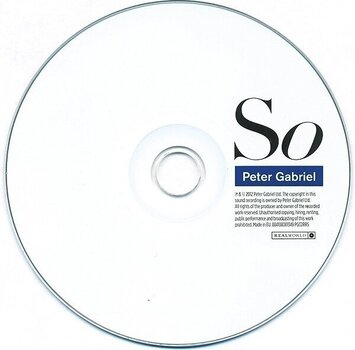 Music CD Peter Gabriel - So (Reissue) (Reastered) (CD) - 2