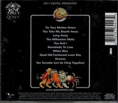 Hudobné CD Queen - A Day At The Races (Reissue) (CD) Hudobné CD - 2