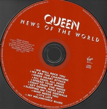 CD musique Queen - News Of The World (Reissue) (Remastered) (CD) - 2