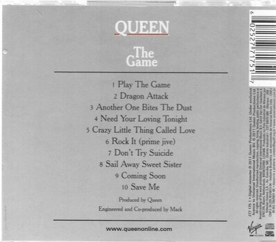 Muzyczne CD Queen - The Game (Reissue) (Remastered) (CD) - 3