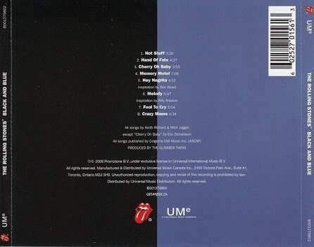 CD de música The Rolling Stones - Black And Blue (Reissue) (Remastered) (CD) CD de música - 3