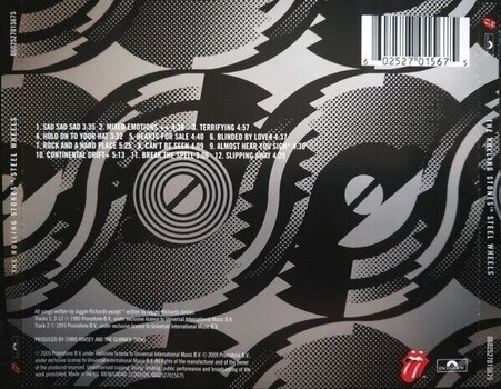 Muziek CD The Rolling Stones - Steel Wheels (Reissue) (Remastered) (CD) - 3