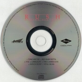Music CD Rush - Moving Pictures (Reissue) (Remasterd) (CD) - 2