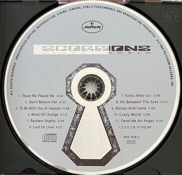 Zenei CD Scorpions - Crazy World (CD) - 2
