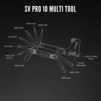 Πολυλειτουργικά Εργαλεία Lezyne SV Pro 10 Πολυλειτουργικά Εργαλεία - 5