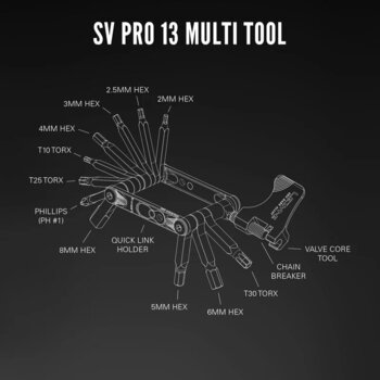 Multiferramenta Lezyne SV Pro 13 Multiferramenta - 7