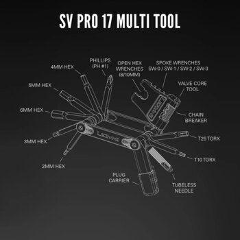 Multifunkcijsko orodje Lezyne SV Pro 17 Multifunkcijsko orodje - 4