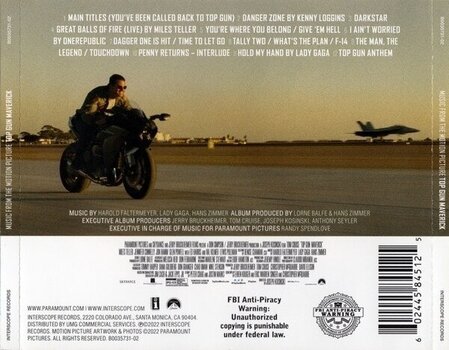 Music CD Original Soundtrack - Top Gun: Maverick (Music From The Motion Picture) (CD) - 3