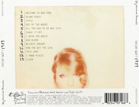 Glazbene CD Taylor Swift - 1989 (CD) - 3