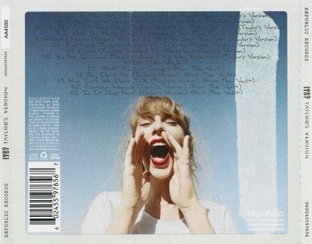 Zenei CD Taylor Swift - 1989 (Taylor's Version) (Crystal Skies Blue Edition) (CD) - 3