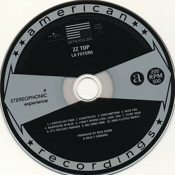 Zenei CD ZZ Top - La Futura (Digipack) (CD) - 2