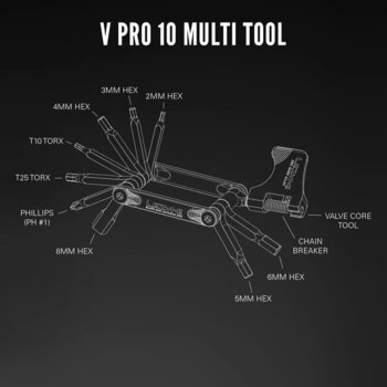 Multiferramenta Lezyne V Pro 10 Multiferramenta - 6