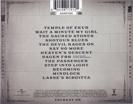 Zenei CD Volbeat - Servant Of The Mind (CD) - 3