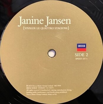 LP Janine Jansen - Vivaldi: The Four Seasons (180g) (LP) - 3